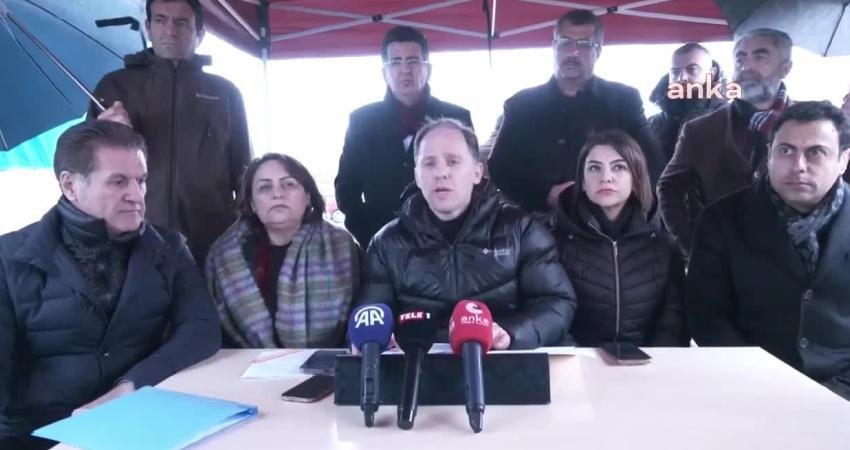 CHP heyeti, Erzincan İliç’te Çöpler Altın Madeni sahasında meydana gelen