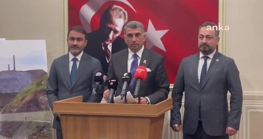 CHP Elazığ Milletvekili Gürsel Erol, Erzincan’da yaşanan çevre felaketi tehlikesinin