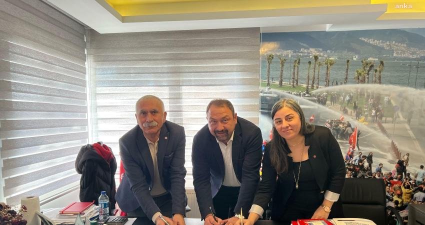 &Ccedil;iğli Belediyesi ile belediyede &ouml;rg&uuml;tl&uuml; sendika DİSK Genel-İş İzmir 8