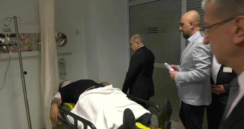 Çorum Valisi Doç. Dr. Zülkif Dağlı sabah saatlerinde meydana gelen