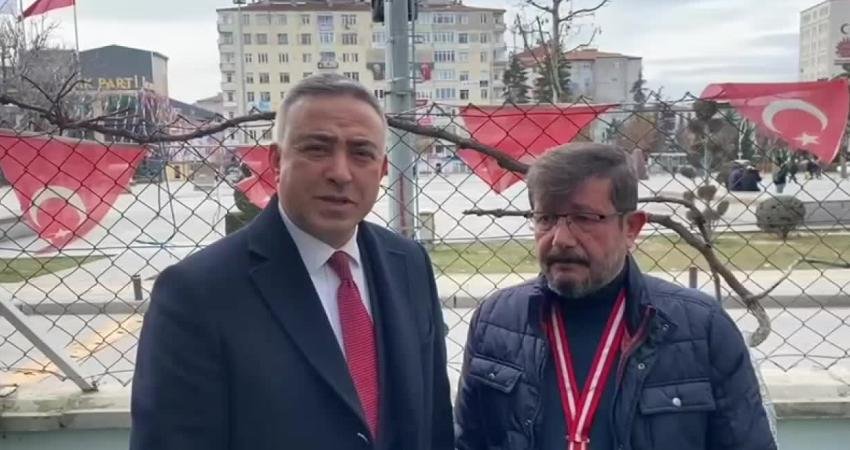 CHP Çorum Milletvekili Mehmet Tahtasız, Çorumlu Gazi Aydın Yılmaz ile
