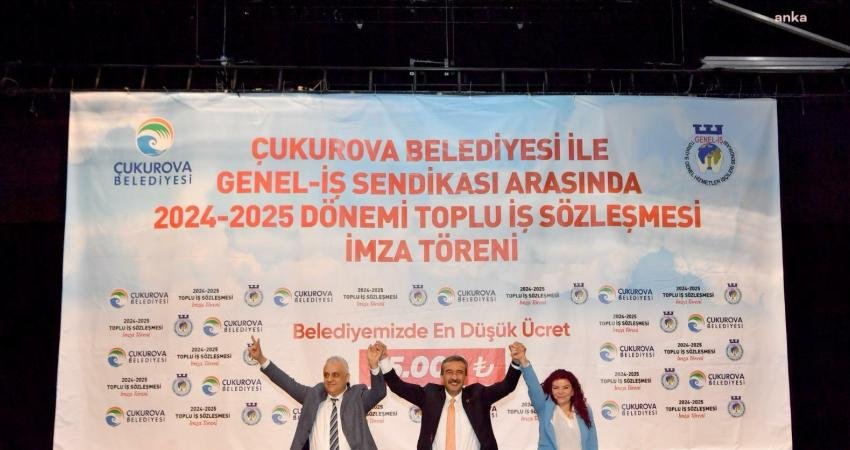 &Ccedil;ukurova Belediyesi’nde en d&uuml;ş&uuml;k iş&ccedil;i maaşı 35 bin lira oldu.