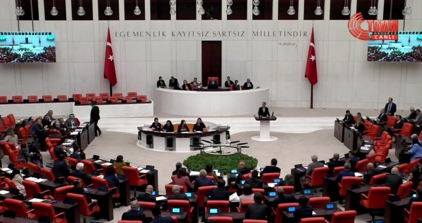 TBMM Genel Kurulu’nda DEM Partisi’nin “kadına karşı şiddet ve cinayetlerin