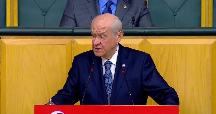 MHP Genel Başkanı Devlet Bah&ccedil;eli grup toplantısında Danıştay 5. dairesinin