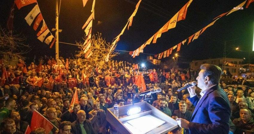 31 Mart Yerel Se&ccedil;im &ccedil;alışmaların s&uuml;rd&uuml;ren Dikili&rsquo;nin CHP&rsquo;li Belediye Başkan
