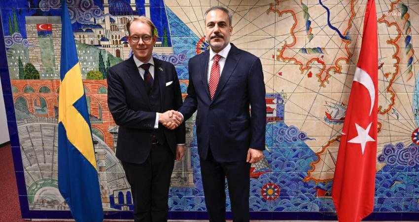 Dışişleri Bakanı Hakan Fidan, İsveç Dışişleri Bakanı Tobias Billström ile