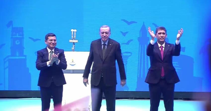 Cumhurbaşkanı ve AKP Genel Başkanı Recep Tayyip Erdoğan, Antalya'da aday