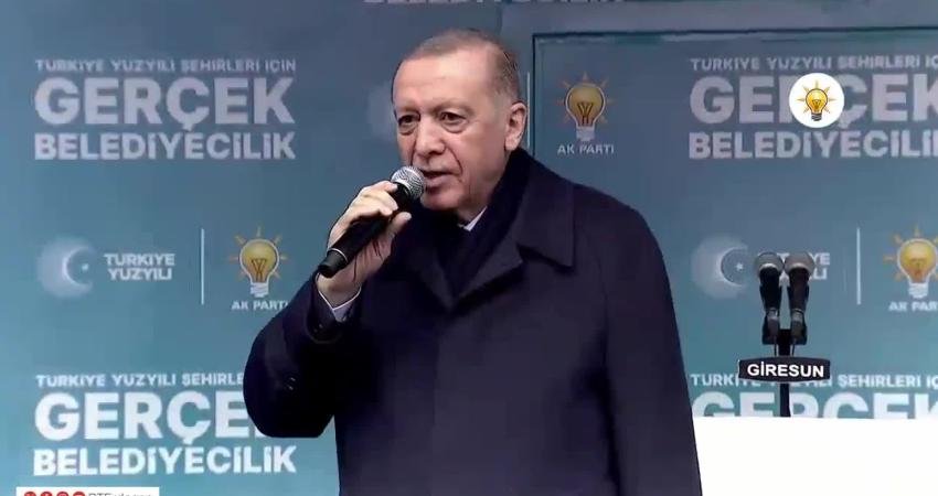 Cumhurbaşkanı ve AKP Genel Başkanı Recep Tayyip Erdoğan Giresun'da; "Ramazan'da