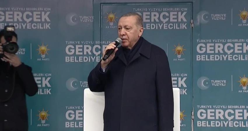 Cumhurbaşkanı ve AK Parti Genel Başkanı Recep Tayyip Erdoğan, bug&uuml;n