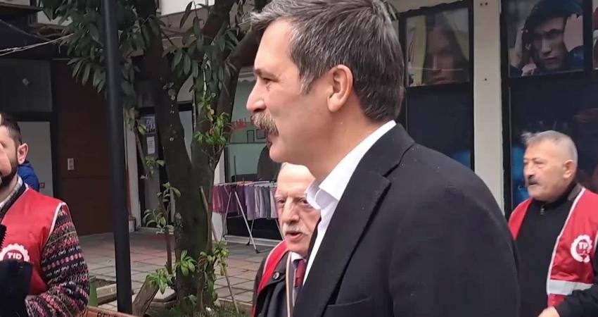 Türkiye İşçi Partisi Genel Başkanı Erkan Baş Artvin Programı kapsamında