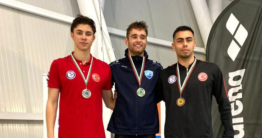 Eskişehir B&uuml;y&uuml;kşehir Gen&ccedil;lik ve Spor Kul&uuml;b&uuml;&rsquo;n&uuml;n başarılı y&uuml;z&uuml;c&uuml;s&uuml; İsmail Kerem