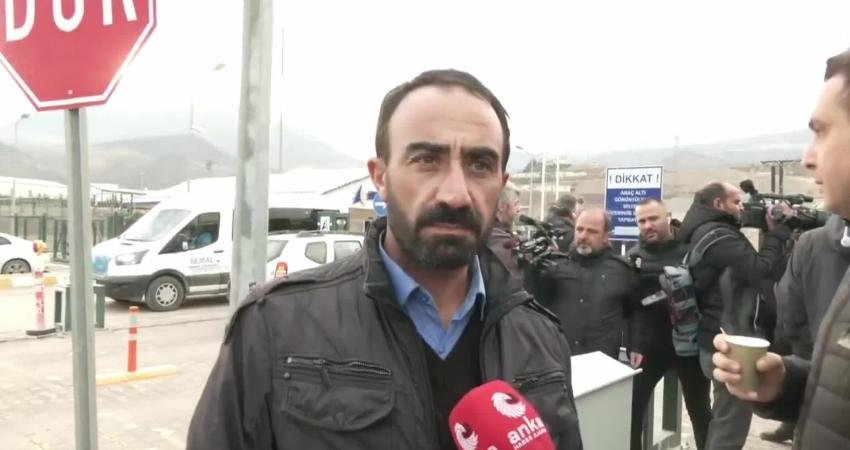 Erzincan İliç'te Çöpler Altın Madeni liç sahasında meydana gelen toprak