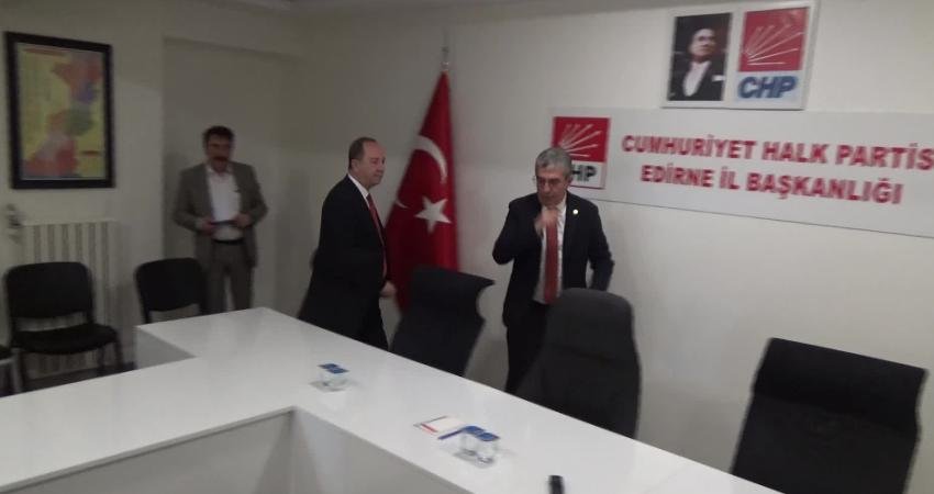 CHP Grup Başkanvekili G&ouml;khan G&uuml;naydın, Edirne&rsquo;de; &ldquo;Memleket Partisi&rsquo;nden Zafer Partisi&rsquo;ne,