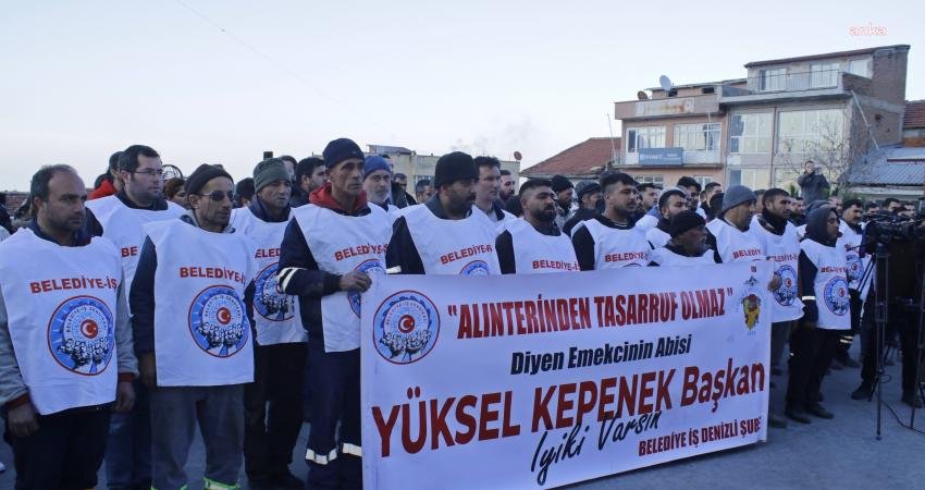Honaz Belediyesi, Belediye-İş Sendikası Denizli Şubesi ile ekonomik zorluklarla mücadele