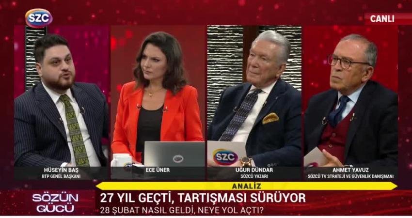 Bağımsız T&uuml;rkiye Partisi (BTP) Genel Başkanı H&uuml;seyin Baş, &ldquo;28 Şubat’tan
