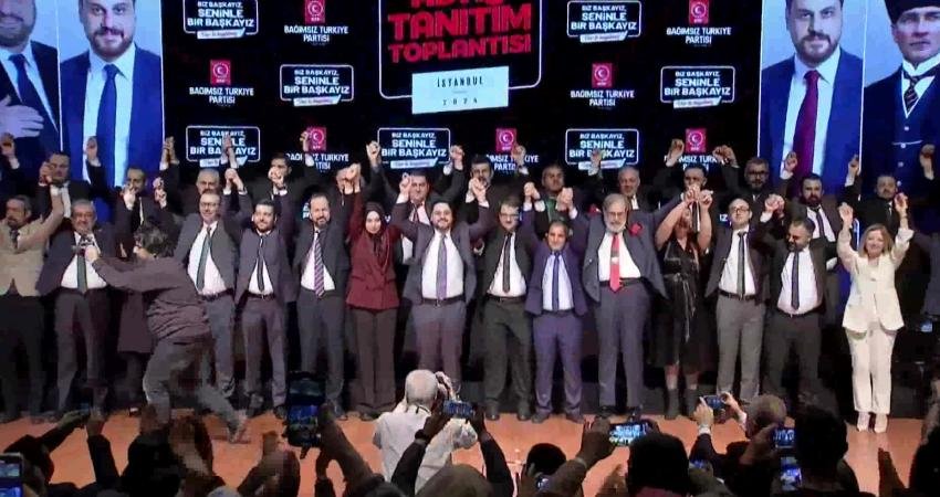 Bağımsız T&uuml;rkiye Partisi (BTP) Genel Başkanı H&uuml;seyin Baş, İstanbul&rsquo;da aday
