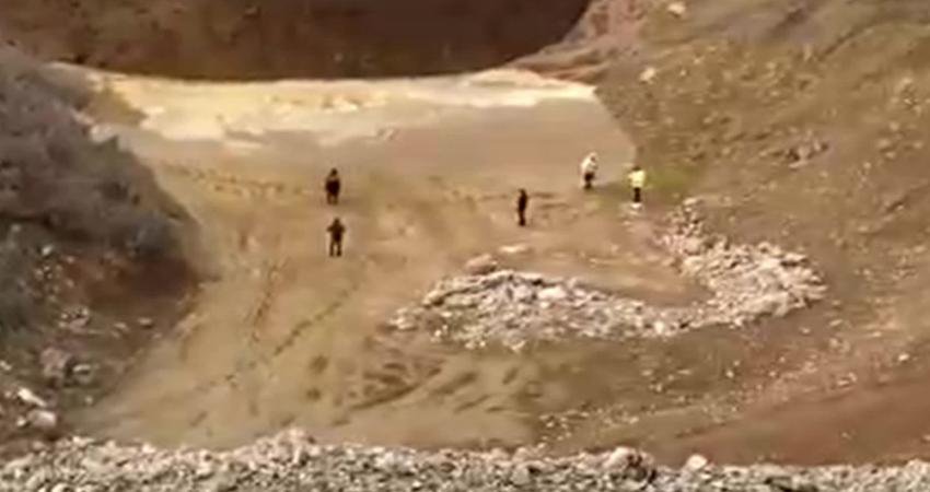 Erzincan’ın İliç ilçesindeki Çalık Çöpler Altın Madeni'nde, liç yığınının kaydığı