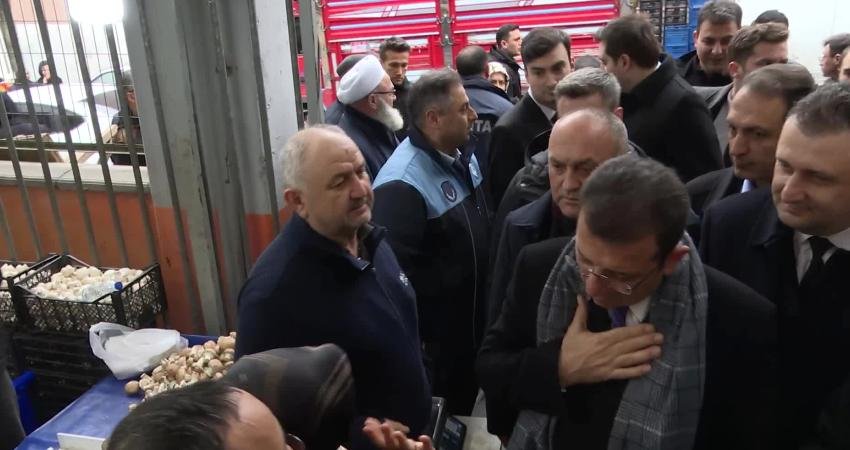 İstanbul Büyükşehir Belediye (İBB) Başkanı Ekrem İmamoğlu, CHP Bağcılar Belediye