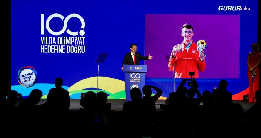 İstanbul Büyükşehir Belediye (İBB) Başkanı Ekrem İmamoğlu, “100. Yılda Olimpiyat