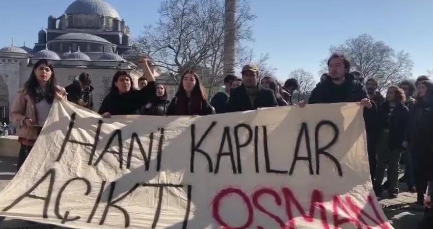 HABER: HAKAN KAYA İstanbul &Uuml;niversitesi&rsquo;nin ziyarete a&ccedil;ılmasına karşı &ouml;ğrencilerin tepkisi