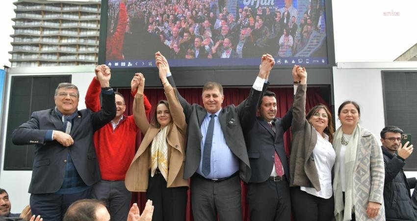 Bayraklı'da, İzmir Büyükşehir Belediye Başkan Adayı Dr. Cemil Tugay’ın katılımı