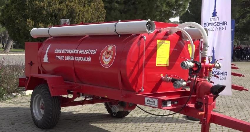 İzmir B&uuml;y&uuml;kşehir Belediyesi, orman yangınlarına hızla m&uuml;dahale edilmesini sağlamak i&ccedil;in