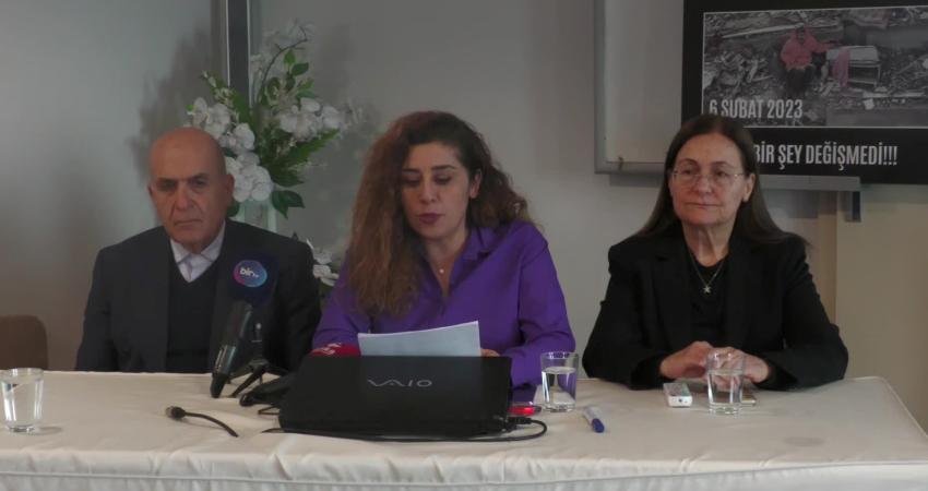 İnşaat Mühendisleri Odası (İMO) İzmir Şube Başkanı Eylem Ulutaş Ayatar,