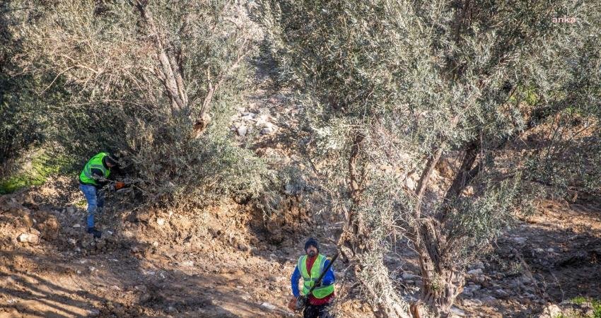 İzmir Büyükşehir Belediyesi tarafından aralıksız sürdürülen Buca Onat Tüneli çalışmaları