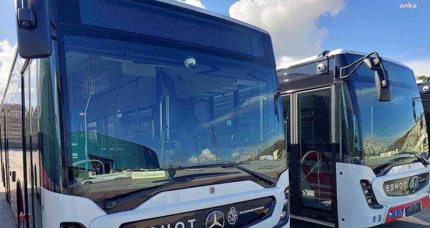 İzmir Büyükşehir Belediyesi, ESHOT Genel Müdürlüğü filosuna 23 yeni otobüsü