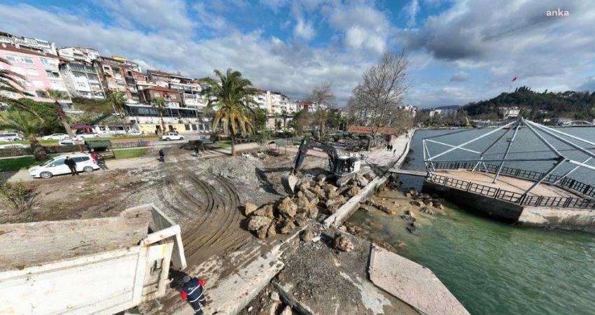Ge&ccedil;en Kasın ayında tarihinin en b&uuml;y&uuml;k afetini yaşayan Kdz. Ereğli’de