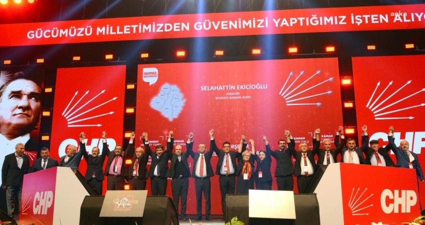 Kırşehir Belediye Başkanı Selahattin Ekicioğlu, CHP’nin dün Ankara’da düzenlediği 31