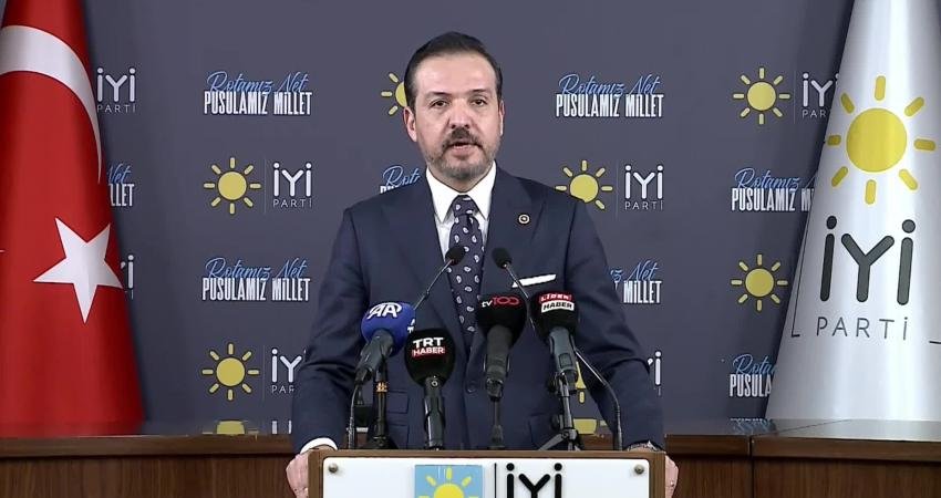 İYİ Parti Sözcüsü Kürşad Zorlu, Cumhurbaşkanı Recep Tayyip Erdoğan’ın, Ordu
