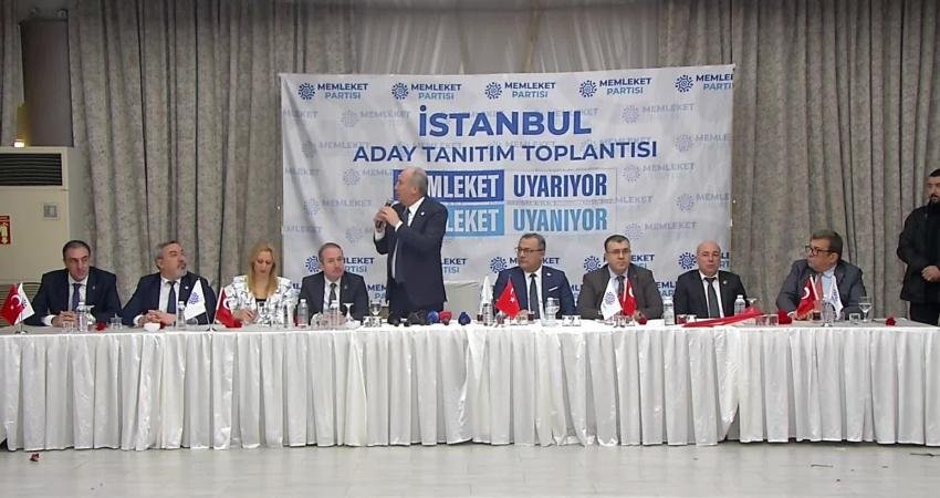 Memleket Partisi,  düzenlediği aday tanıtım toplantısıyla 31 Mart yerel