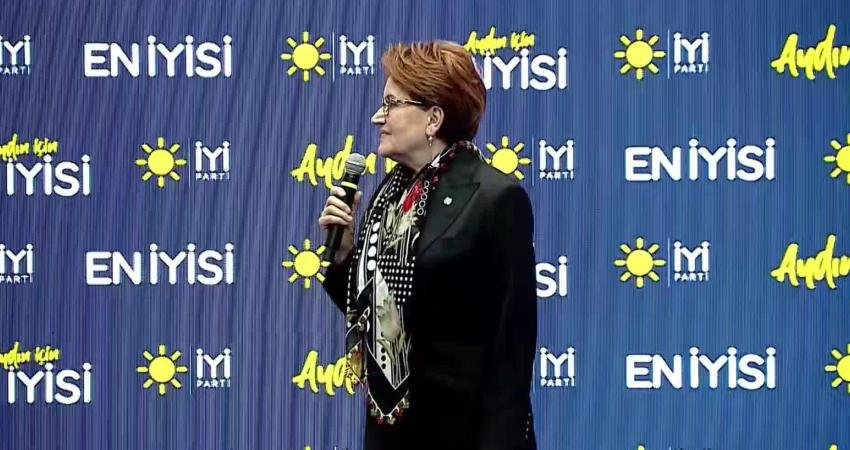 İYİ Parti Genel Başkanı Meral Akşener, Aydın Teşkilat Buluşması'nda; "Ailemden
