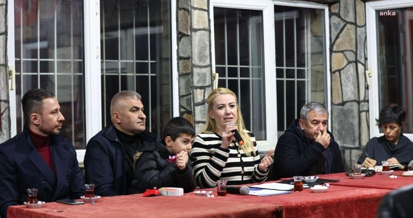 Merkezefendi Belediye Başkanı Şeniz Doğan, Yeşilyayla Mahalle sakinleri ile bir