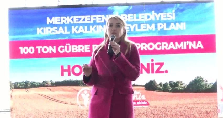 Merkezefendi Belediyesi, Kırsal Kalkınma Eylem Planı doğrultusunda çiftçilere 100 ton