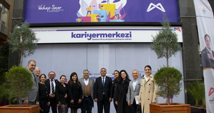 Mersin Büyükşehir Belediyesi Kariyer Merkezi, yenilenen yerinde yeni proje ve