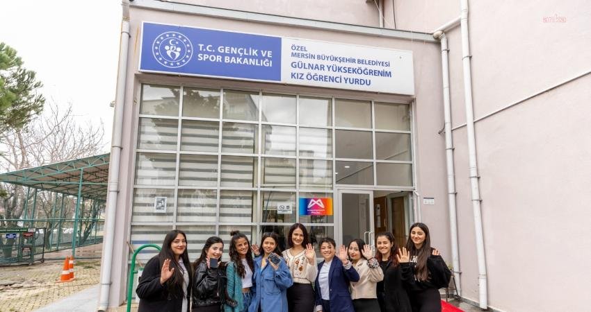 Mersin Büyükşehir Belediyesi’nin Gülnar ilçesinde hizmete açtığı Gülnar Öğrenci Yurdu