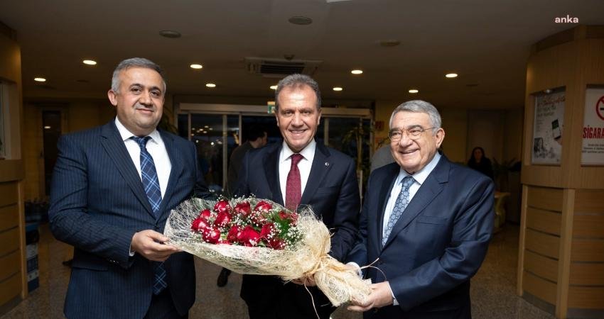 Mersin Büyükşehir Belediye Başkanı Vahap Seçer, Mersin Ticaret Borsası’nın meclis