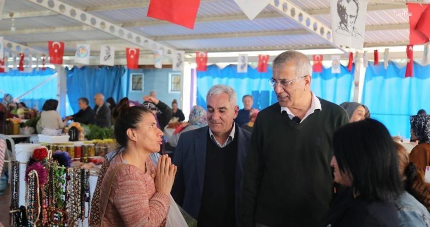 Mezitli Belediye Başkanı Neşet Tarhan, il&ccedil;enin farklı mahallelerinde bulunan Kadın