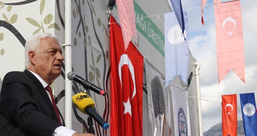 Muğla Büyükşehir Belediyesi, Bafa Zeytinyağı Üretim Tesisi’ni, törenle hizmete açtı.