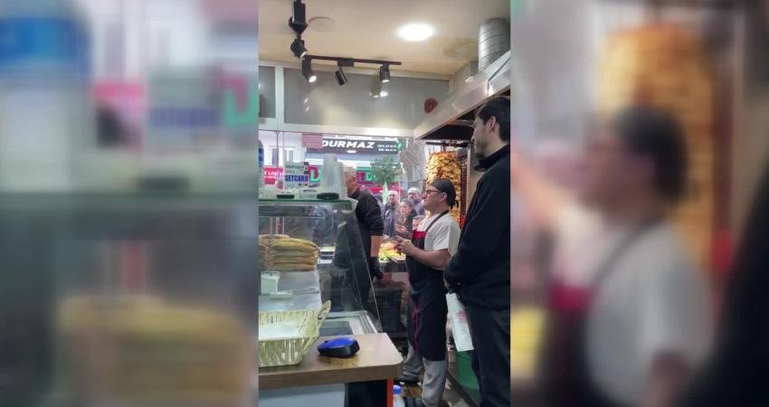 İstanbul Alibeyköy'de esnaf ziyareti gerçekleştiren AKP'nin İBB adayı Murat Kurum