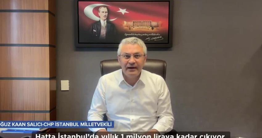 CHP İstanbul Milletvekili Oğuz Kaan Salıcı, &ldquo;Kreş fiyatları u&ccedil;muş durumda.