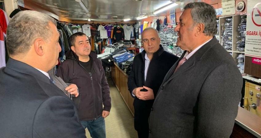 CHP Niğde Milletvekili &Ouml;mer Fethi G&uuml;rer, esnaf ve &ccedil;ift&ccedil;ilerin 9000