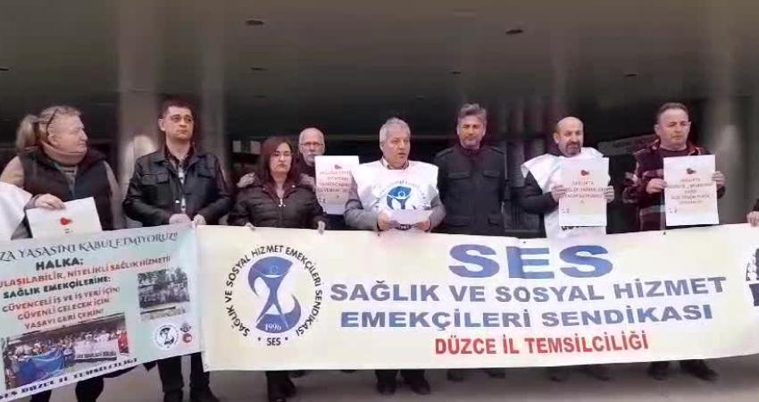 TUNCAY T&Uuml;RKG&Uuml;L&Uuml; Sağlık ve Sosyal Hizmet Emek&ccedil;ileri Sendikası (SES) D&uuml;zce