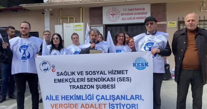 ESRA NUR PERVAN Sağlık Emek&ccedil;ileri Sendikası (SES) Trabzon Şubesi, Ortahisar