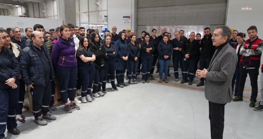 Tepebaşı Belediye Başkanı Ataç’ın Fabrika Ziyaretleri Sürüyor Tepebaşı Belediye Başkanı Ahmet Ataç, Eskişehir’de faaliyet gösteren fabrikaların yetkili