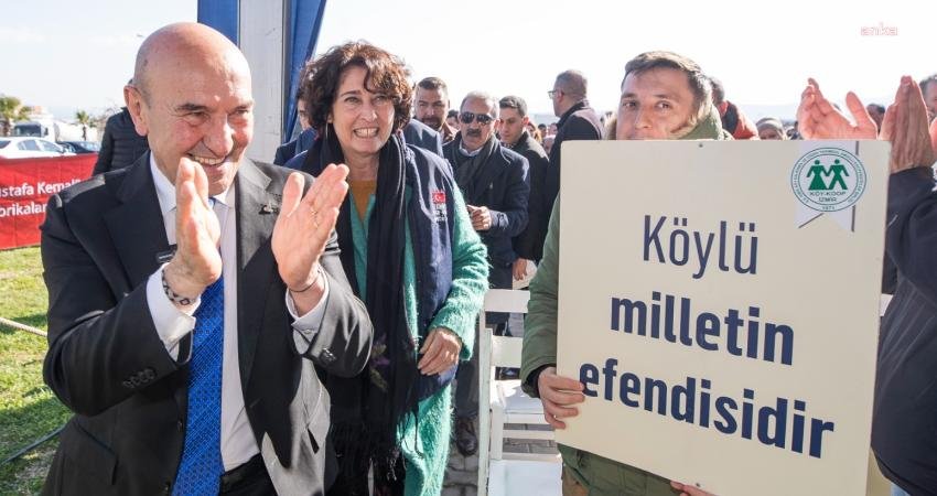 İzmir Büyükşehir Belediyesi, kırsalda gelir getirici faaliyetleri artırma projesi kapsamında