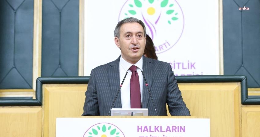 DEM Parti Eş Genel Başkanı Tuncer Bakırhan, Anagold Madencilik tarafından