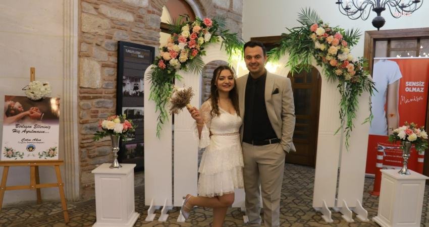 Turgutlu Belediyesi, 14 Şubat Sevgililer Günü’nü unutmadı. Nikah Salonu, özel